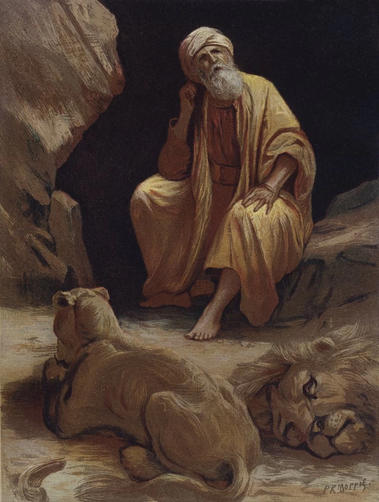 Daniele nella fossa dei leoni
